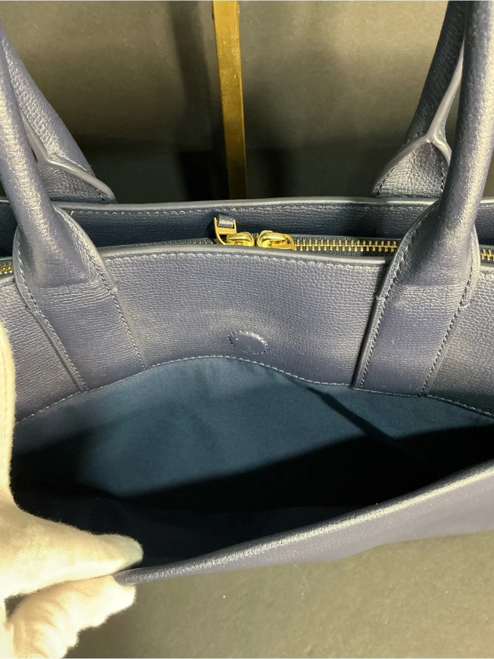 Tory Burch Kira Pebbled Leather Tote